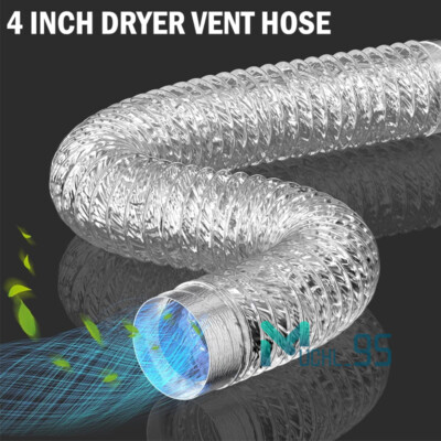 Dryer Vent Hose In 8FT Flexible Dryer Ducting Tube Air Duct