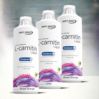 Best Body Nutrition L-Carnitin Liquid  3 Flaschen a 1000ml  19,00 /Ltr.