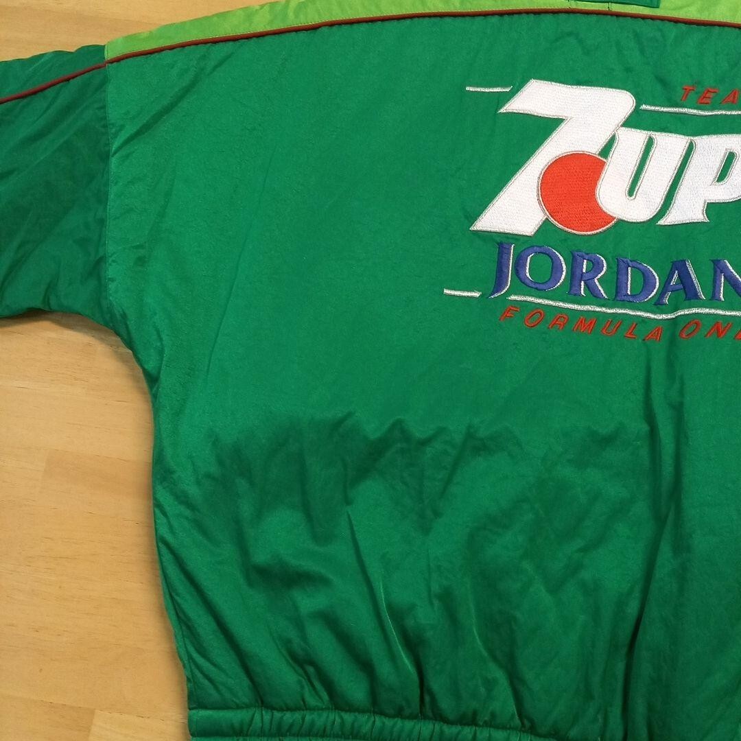 Jordan Grand Prix 7UP Formula 1 Racing Team Jacket Size M Jordan Grand Prix 7UP Formula 1 Racing Team Jacket Size M