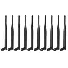 10pcs Dual Band 2.4GHz 5GHz 6dBi RP-SMA Male WiFi Antenna for USB WiFi Adapter