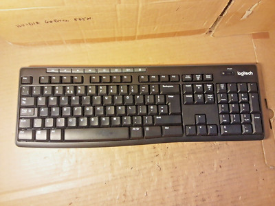 Logitech K270 Wireless USB Full-Size Tastatur UK QWERTY, USB EMPFÄNGER FEHLT