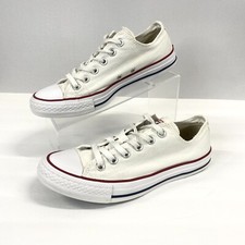 CONVERSE M7652 ALL STAR White  Tennis Shoes Unisex Womens 9/Mens 7 Sneakers