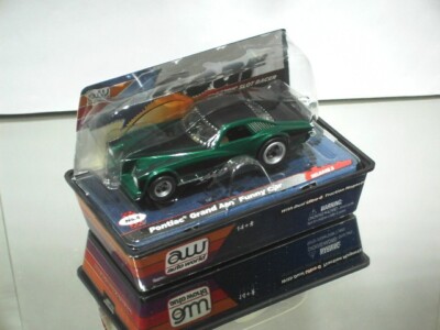 H0 Slot Auto World ''PONTIAC GRAND AM FUNNY CAR'' grün schw f. FALLER.. NEU (1625)