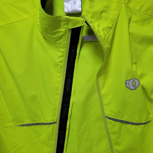 Pearl Izumi Vest Men S Yellow High Visibility Elite Cycling Zip Reflective Night - Picture 6 of 20