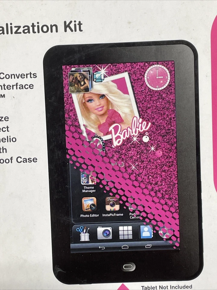 Kit de personalização Camelio Barbie funciona apenas com comprimidos Camelio - Novo - Imagem 2 de 4