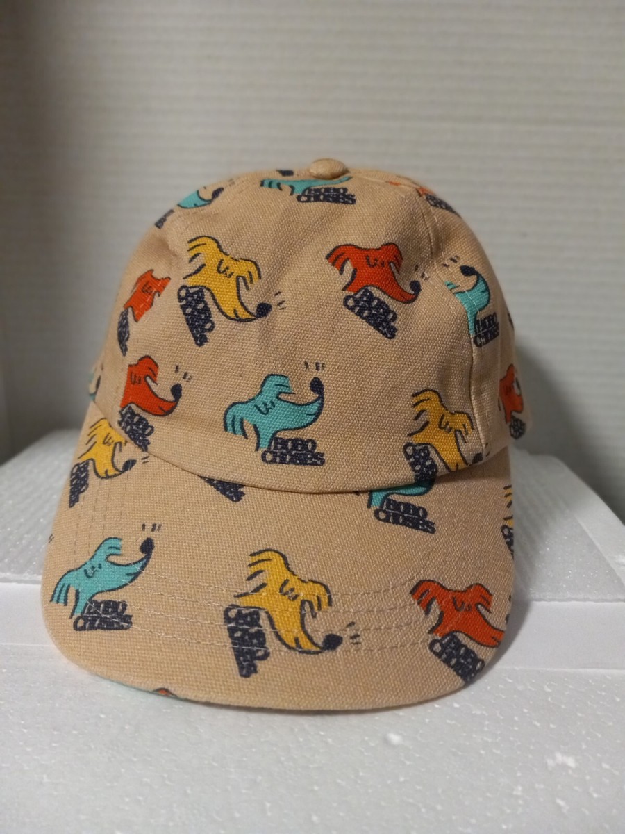 帽子 BOBOCHOSES hat 2-5y 52cm BOBO CHOSES ROPE ALL OVER HAT - Milk + Bots