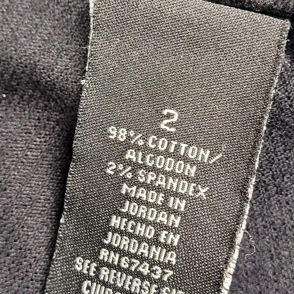 Pantalones Polo Ralph Lauren Negro Pana Corte Bota Para Mujer Clásicos Informales Talla 2 Foto 3 de 4