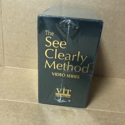 The See Clearly Method Video Series Vision Improvement Program - 5 Sealed VHS