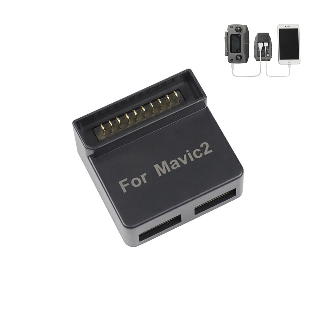 Dual Usb Battery Power Bank Adaptor Charger Converter for RC DJI