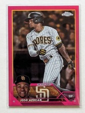 2023 Topps Chrome Update Jose Azocar Magenta Refractor /399 #USC6 Padres