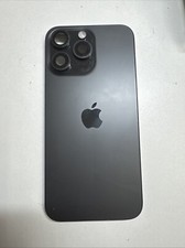 iPhone 15 Pro Max Black Titanium Back Frame Housing OEM Replacement A FAST SHIP