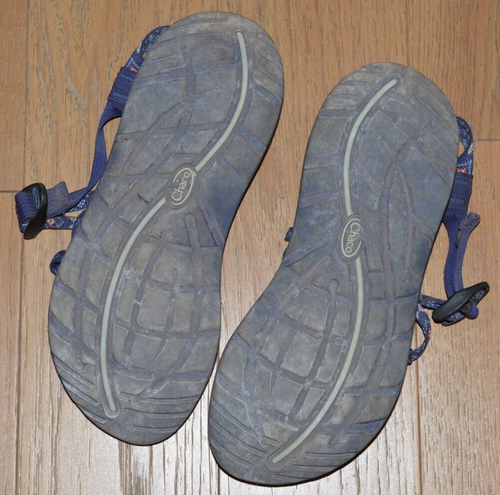 Chaco ZX2 Women’s 10 Sandals Classic Indigo Blue Purple Toe Ring Strappy - Picture 3 of 8