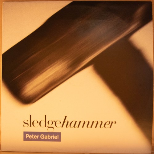 PETER GABRIEL - SLEDGEHAMMER - 12" Single - Virgin - 1986 - VG FREE POSTAGE 2615