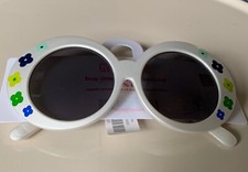 Gymboree girls fashion flower sunglasses Size 4 UV category 2 New with tags