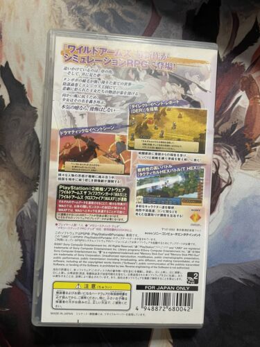 Wild Arms XF / Wild Arms Crossfire (Sony PSP, 2007) Complete JP VER US Shipper!! - Picture 2 of 5