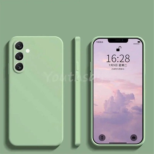 For Samsung Galaxy S24 FE Case Silicone Plain Protect Cover Samsung S24 FE S23 F - Picture 66 of 108