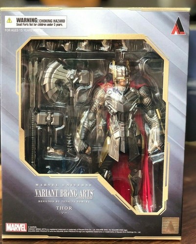 VARIANTE OFICIAL Square enix universo marvel traer artes tetsuya nomura thor - Imagen 1 de 4