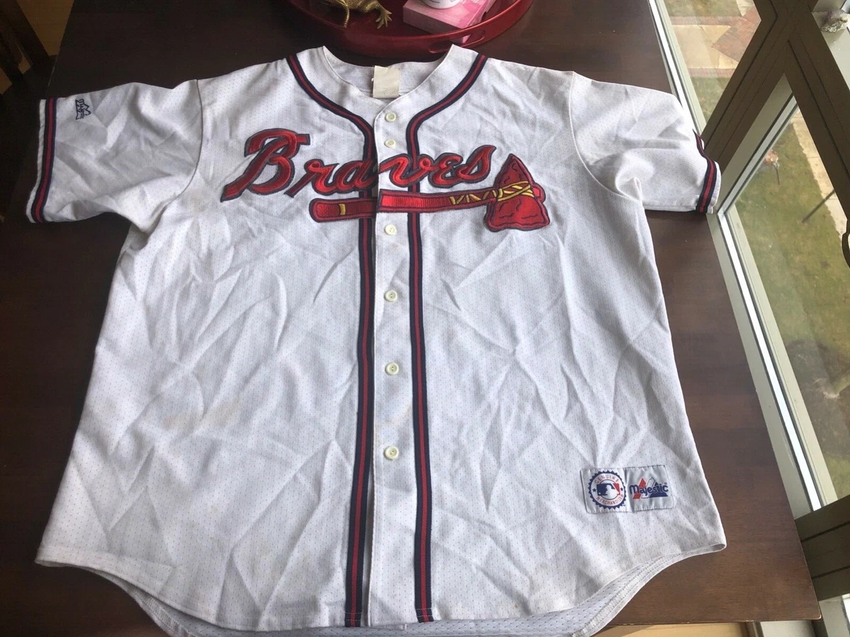 Vintage Majestic Atlanta Braves Jersey Size XXL made in USA!!