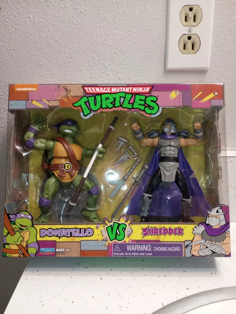 Teenage Mutant Ninja Turtles Donatello vs. Shredder Action Figure