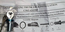 1965-66 Ford Mustang Trunk Lock Cylinder C50z 29.95 Ship Included