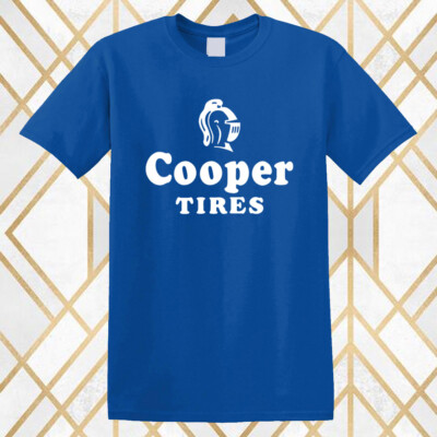 Cooper Tires Retro Classic Men's Blue Size S - 5XL