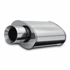 For Magnaflow Universal Polished Stainless STREET SERIES Muffler w/ Tip  5 X 8"