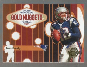 2005-Topps-Golden-Anniversary-Gold-Nuggets-GN4-Tom-Brady-FREE-SHIPPING