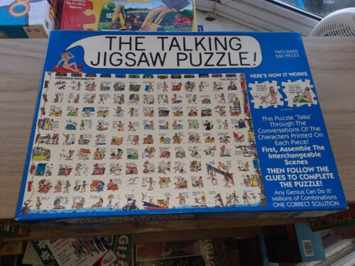 🧩 The Talking Jigsaw Puzzle The Beach 560 Pieces Complete - Picture 1 of 3