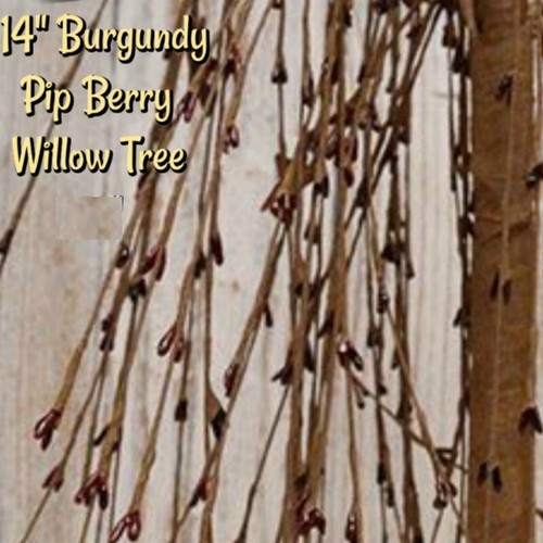 Salice Borgogna Pip Berry 14" Salice Primitivo Paese Coloniale - Foto 2 di 2