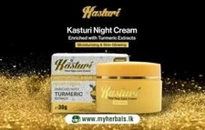 Kasturi Night Cream 30g Moisturizing  skin glowing