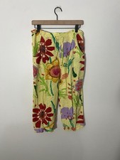 Vintage Jams World Floral Pants Size XS Abstract Colorful Flowy