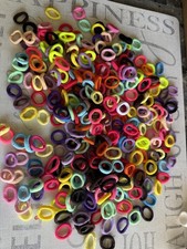 350 PCS Multicolor Cotton Hair Ties Small Baby Hair Ties for Kids and Girls New