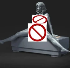 3D printed Resin Model Kit Boy And Girl Action Anime Figure Unpainted