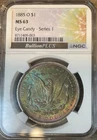 Awesome Colors - 1885-O Morgan Silver Dollar $1 NGC MS63 Cert #8711409-003