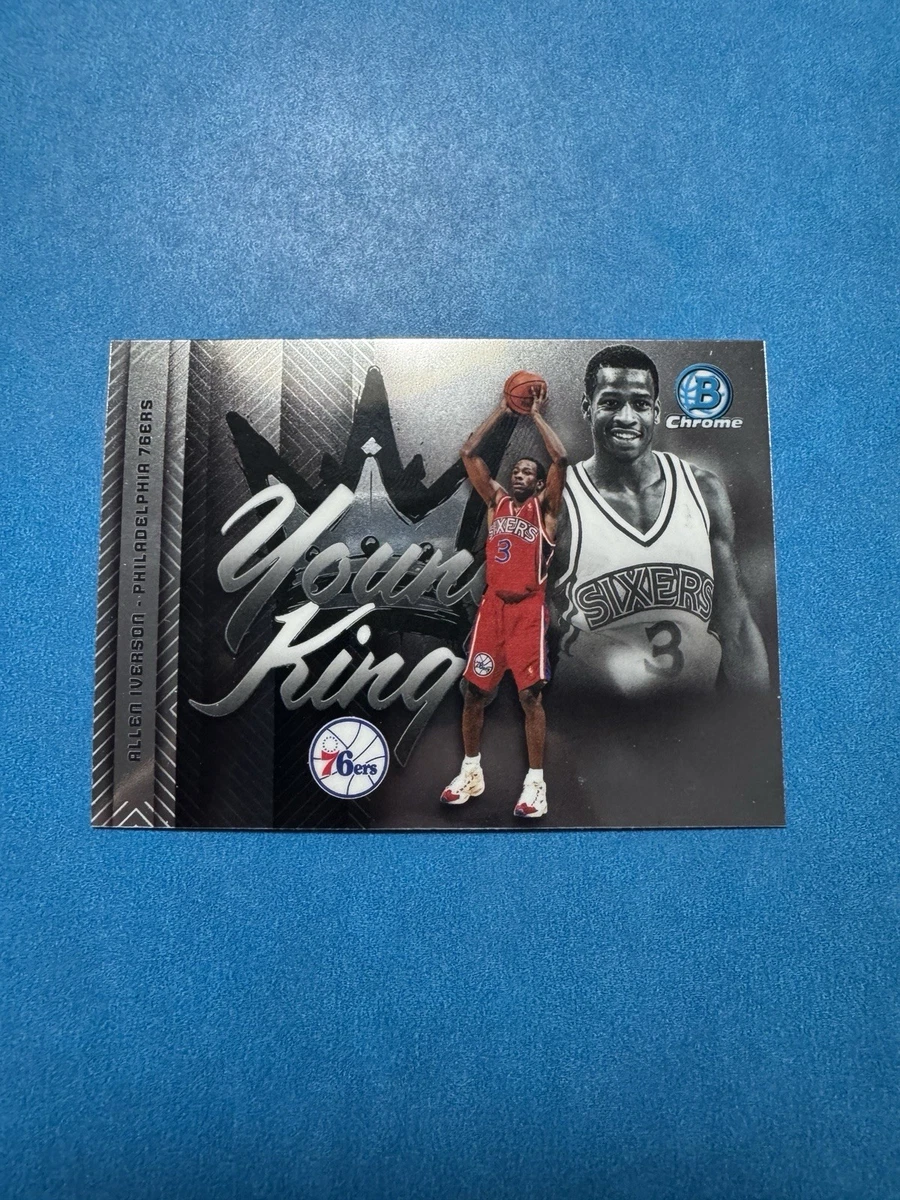 Bowman Allen Iverson Philadelphia 76ers Basketball Sports Trading
