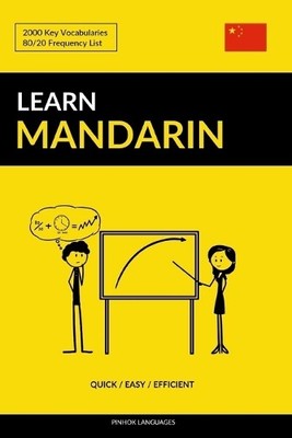 Pinhok Language Learn Mandarin - Quick / Easy / Efficien (Paperback) (UK IMPORT)