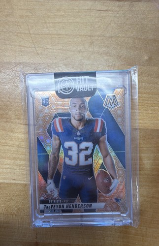 2025 Panini Mosaic - Rookie Variations TreVeyon Henderson #278 Honeycomb...