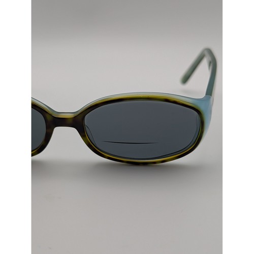 Kate Spade Penelope/S Tortoise Blue Oval Sunglasses Frames Only Vtg Y2K Italy - Picture 6 of 14