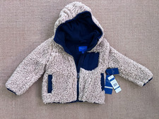 Perry Ellis Boy Zipper Front Fleece Hooded Jacket with Pockets Size 3T