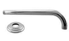 D3700-1-26 1/2" x 10 in IPS Wall Mount 90-Degree Rain Shower Arm with Flange ...