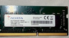 ADATA 8GB DDR4-2400 SODIMM Laptop Memory AO1P24HC8T1-BPGS