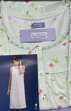 OFFERTA Camicia da notte Giro Manica Con Carrè Cotone 100% Linclalor Ospedale