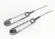 Versace VE 4412 VE 4411 Sunglasses Gunmetal Replacement Temple Side Logo Genuine