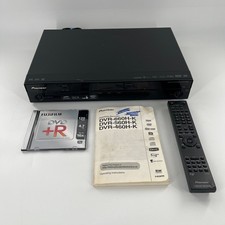 Pioneer DVR-560H HDD DVD DVR Recorder 160GB HDMI w Remote Manual Disc WORKS