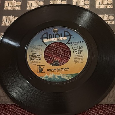 AMII STEWART Knock On Wood 45 rpm 1978
