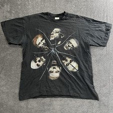 Rammstein Sehnsucht 1997 Vintage Shirt Screen Stars Fruit of Loom Schwarz Gr XL