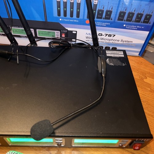 GTDaudio G-787 Wireless Microphone System, UHF receiver - Picture 2 of 23