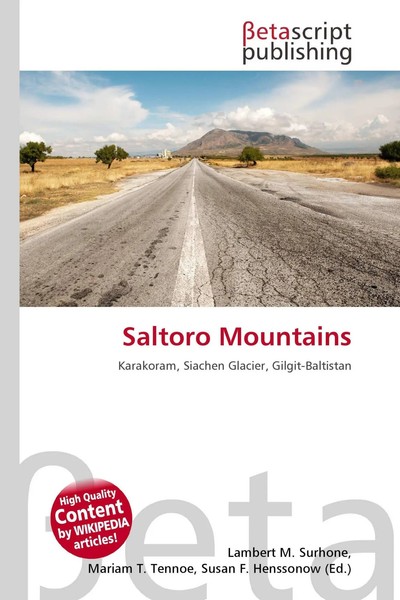 Lambert M. Surhone (U. A.) | Saltoro Mountains | Taschenbuch | Englisch (2026)-image