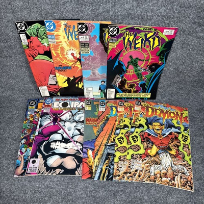 #ad #ad Lot of 10 Comic Books The Weird #1 4 Eclipso#1 2 The Demon #1 3 w Extra #1 $18.66