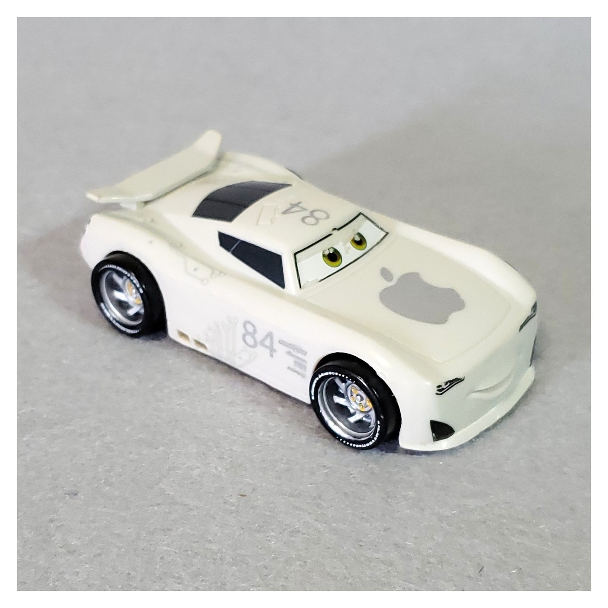 Disney Store Pixar Cars 3 J.P. Drive Next Gen Apple #84 Plastic
